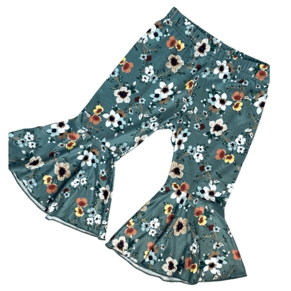 Floral Bell Bottoms - Picture 2 of 2